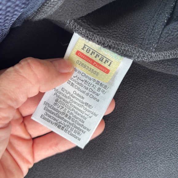 Ferrari Soft Shell Performance Jacket Limited Edition Blue & Grey - Picture 5 of 12